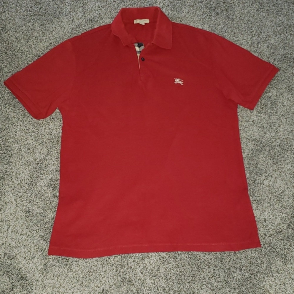 Burberry mens polo